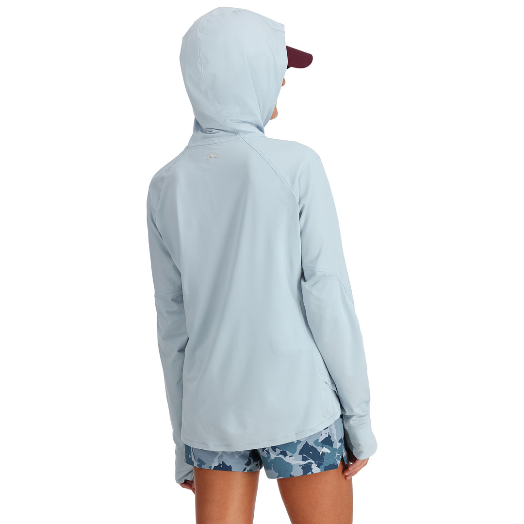 Simms Women's BiComp LS Hoody Steel Blue Image 03