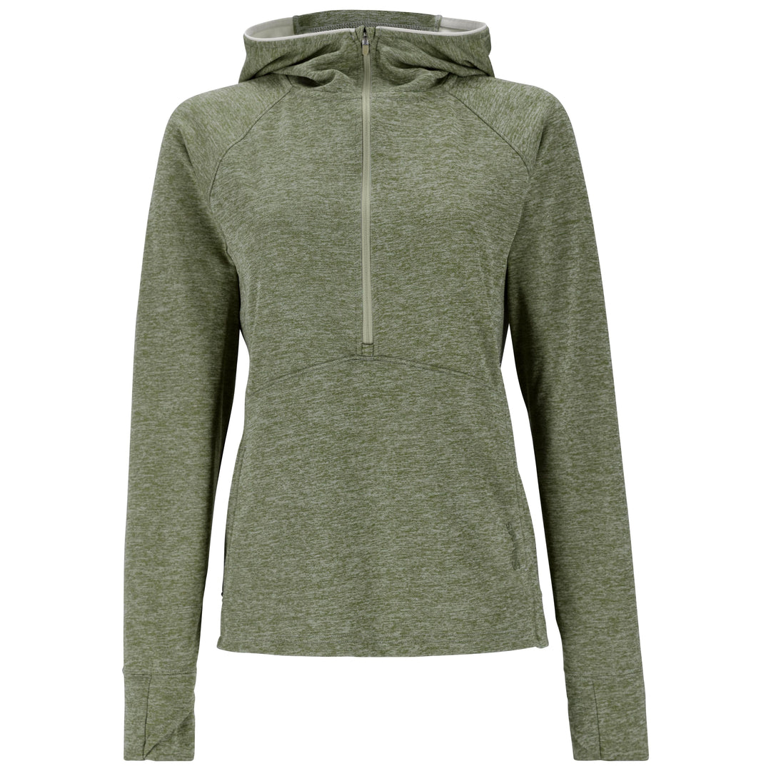 Simms Women's BugStopper Hoody Aspen Heather Image 01