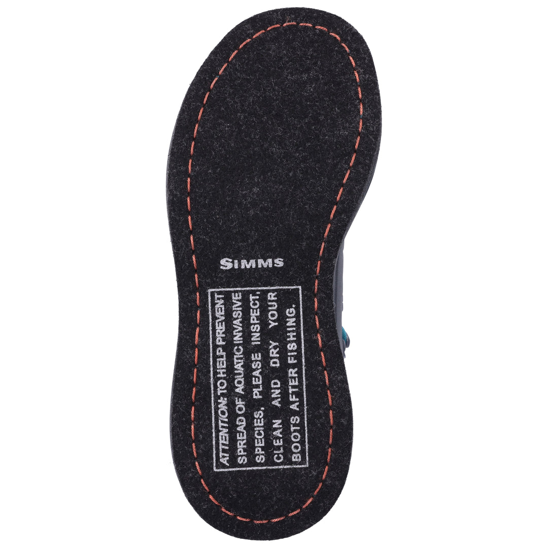 Simms Women's Freestone Boot Felt Slate Image 05