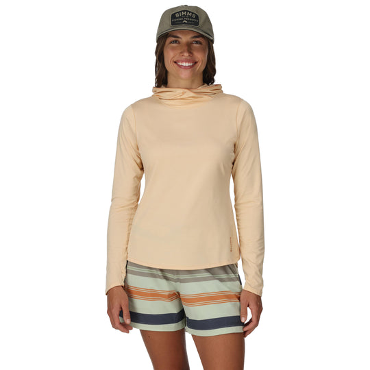 Simms Women's SolarFlex Hoody Antigua Heather Image 02