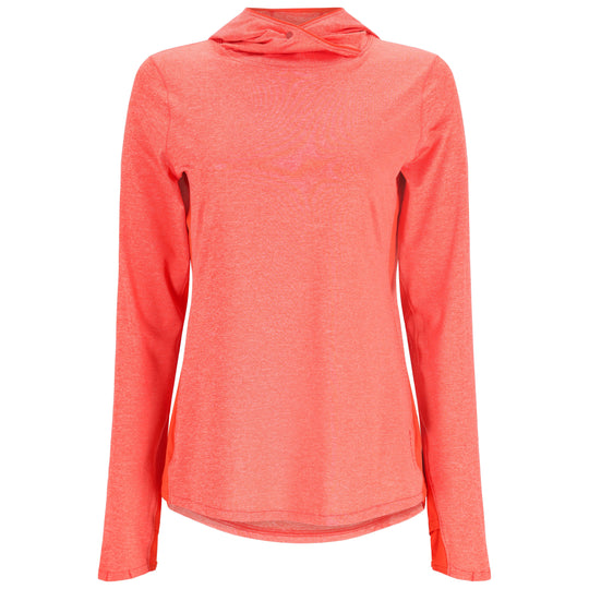 Simms Women's SolarFlex Hoody Watermelon Heather Image 01