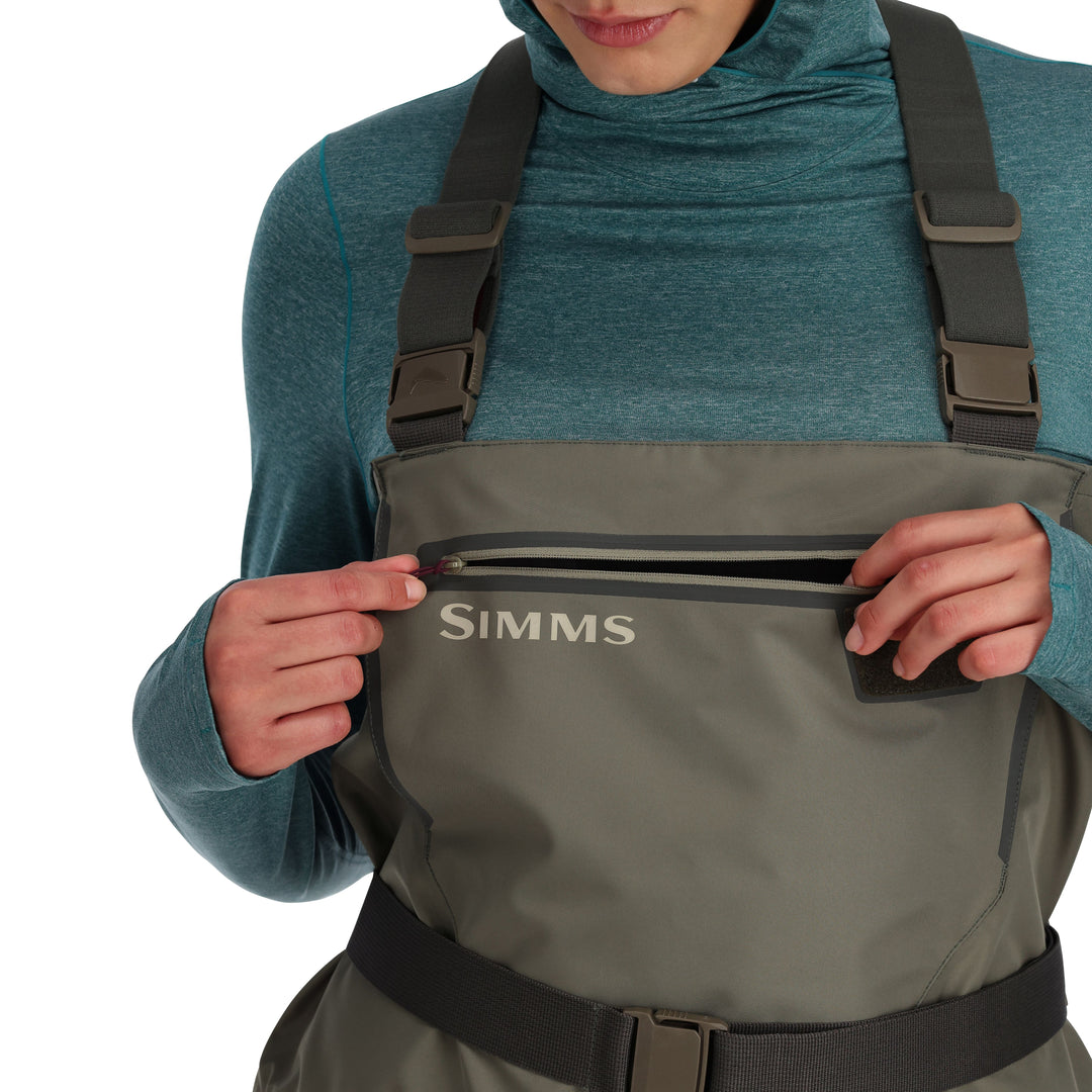 Simms Women's Tributary Stockingfoot Basalt Image 06