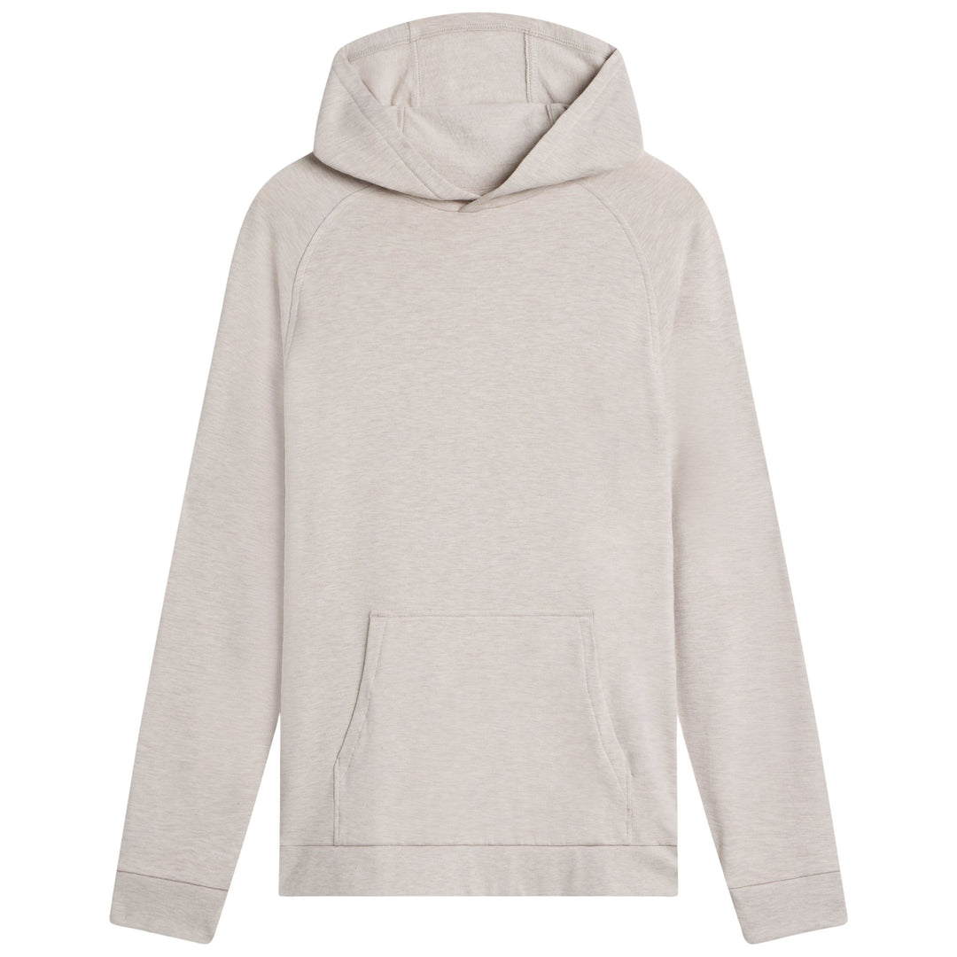 Free Fly Men's Bamboo Lightweight Fleece Hoodie Heather Desert Tan Image 01