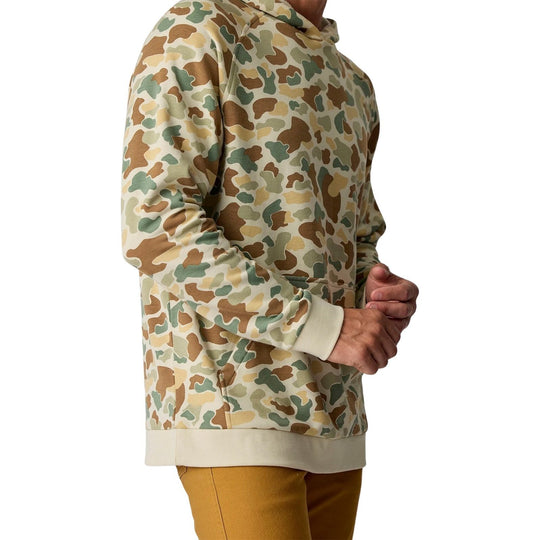 Free Fly Men's Bamboo Lightweight Fleece Hoodie Vintage Camo Image 05