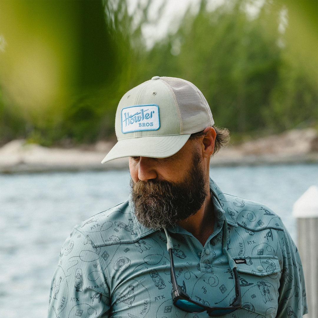 Howler Brothers Howler Electric Standard Hat Seafoam / White Image 04