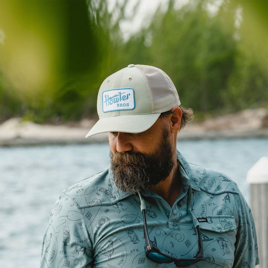 Howler Brothers Howler Electric Standard Hat Seafoam / White Image 04