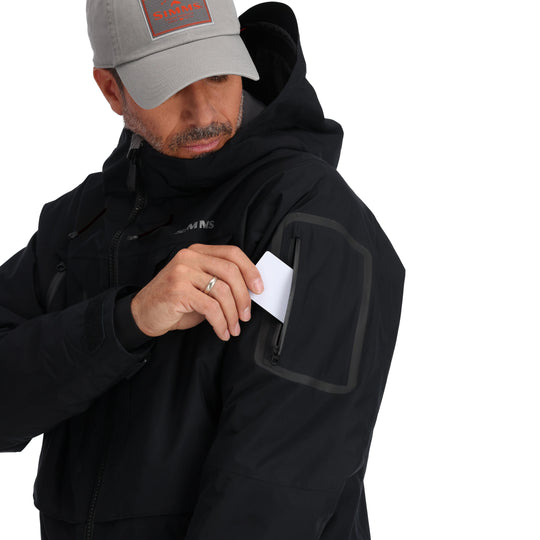 Simms Bulkley Jacket Black Image 06