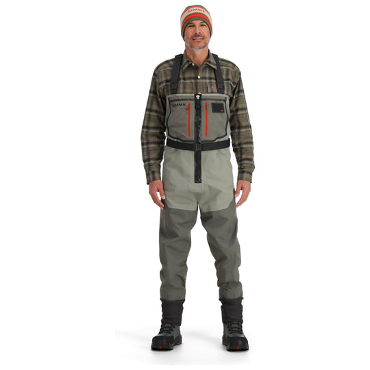 Simms Freestone Z Stockingfoot Wader Smoke Image 02