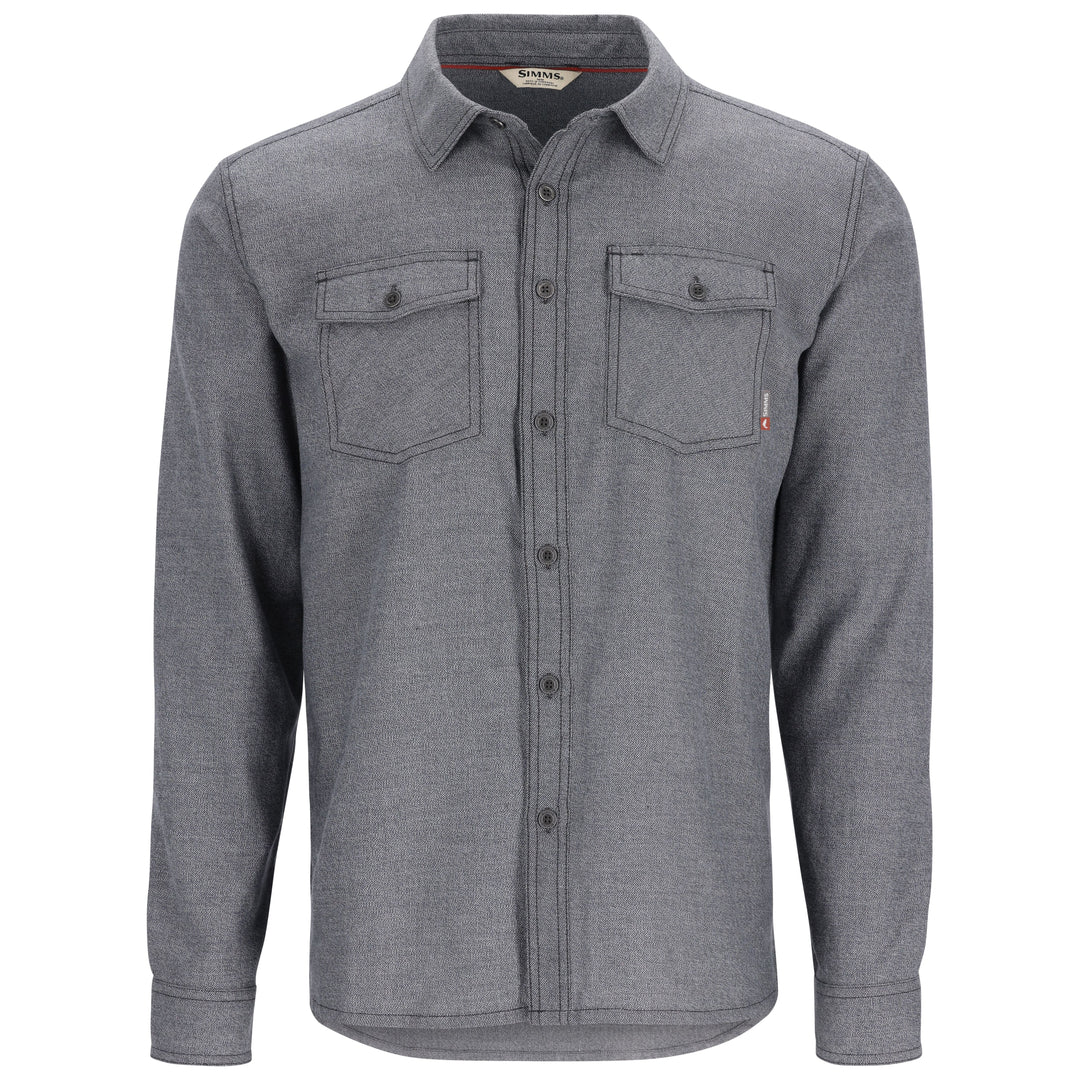 Simms Shoal Flannel Slate Image 01