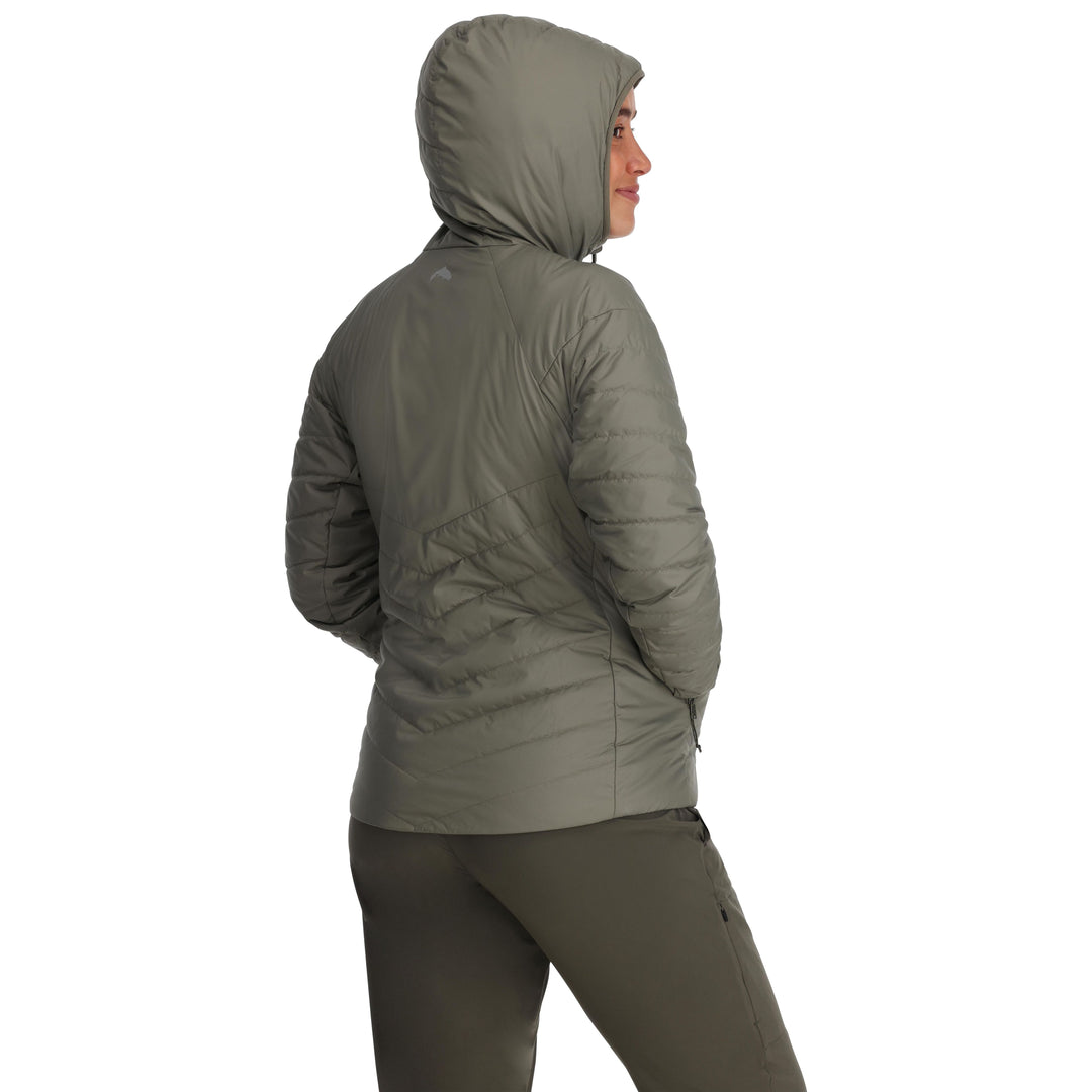 Simms Women's Fall Run Hoody Smokey Olive Image 04