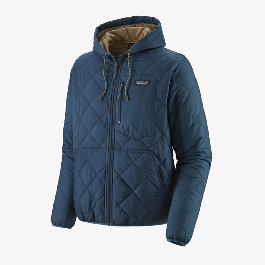 Men' Diamond Quilted Bomber Hoody