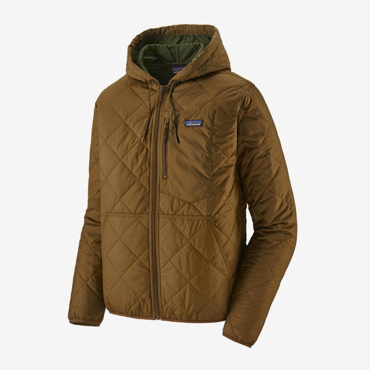 Men' Diamond Quilted Bomber Hoody