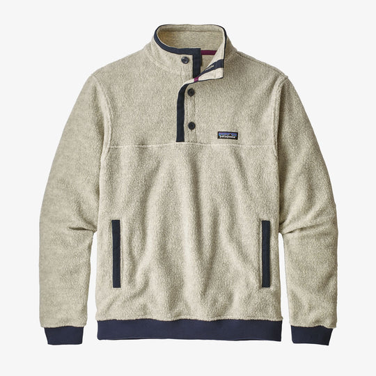 Men's Shearling Button Pullover