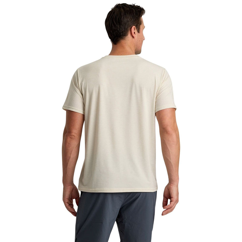 Free Fly Men's Elevate Lightweight Tee Heather Birch Image 02