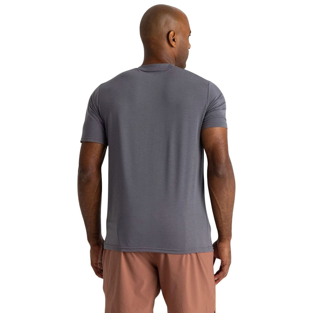 Free Fly Men's Elevate Lightweight Tee Smoke Image 02