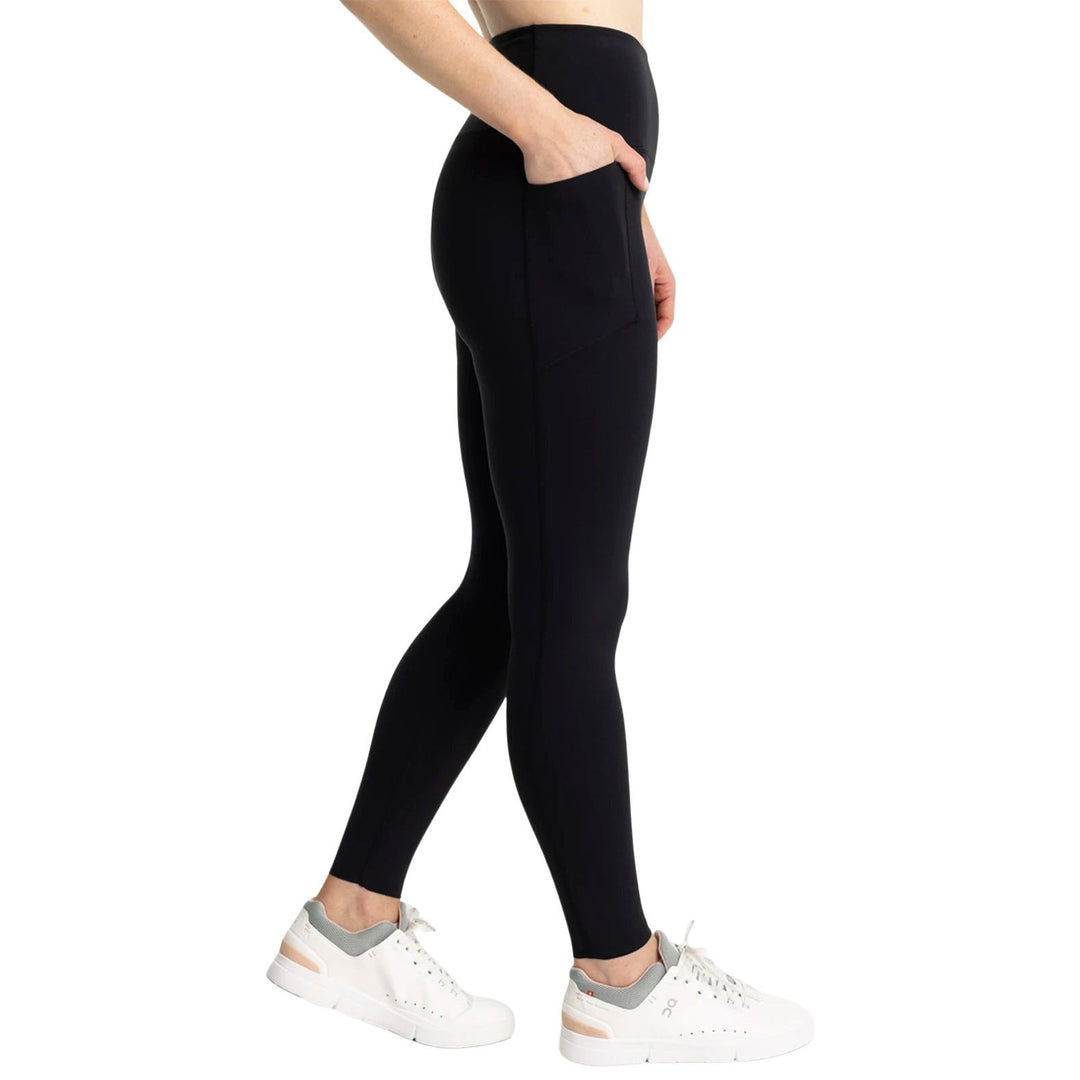 Free Fly Women's All Day 7/8 Pocket Legging Black Image 04