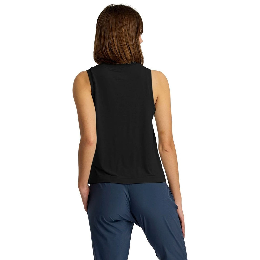 Free Fly Women's Elevate Lightweight Tank Black Image 02