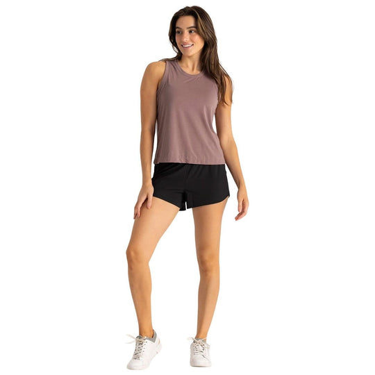 Free Fly Women's Elevate Lightweight Tank Fig Image 03