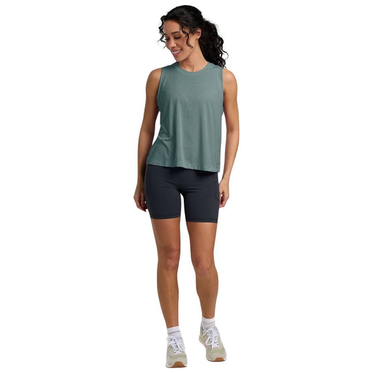 Free Fly Women's Elevate Lightweight Tank Stormy Sea Image 03