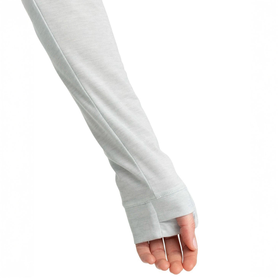 Free Fly Women's Elevate Long Sleeve Heather Tide Pool Image 04