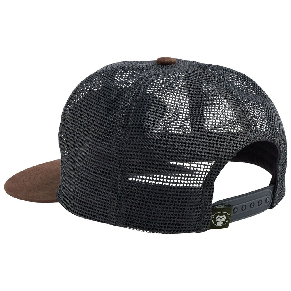 Howler Brothers Feedstore Unstructured Snapback Hat Redfish : Brown / Grey Image 02