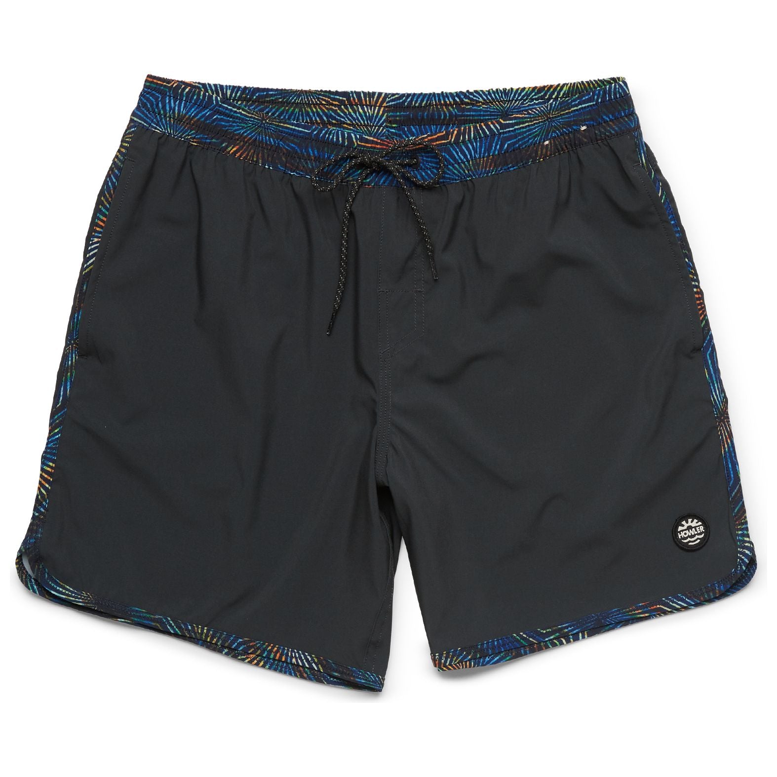 Howler Brothers Warlock Tech Boardshorts Antique Black / Starfire Image 01
