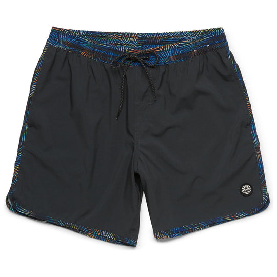 Howler Brothers Warlock Tech Boardshorts Antique Black / Starfire Image 01