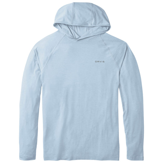 Orvis Men's Dricast Hoodie Coastal Blue Image 01