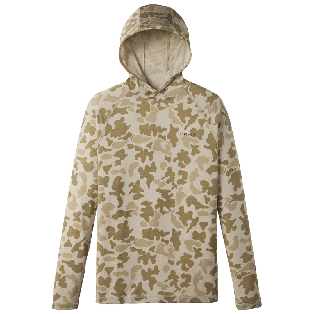 Orvis Men's Dricast Hoodie Dove Camo Image 01