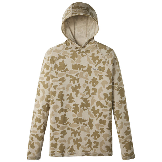 Orvis Men's Dricast Hoodie Dove Camo Image 01