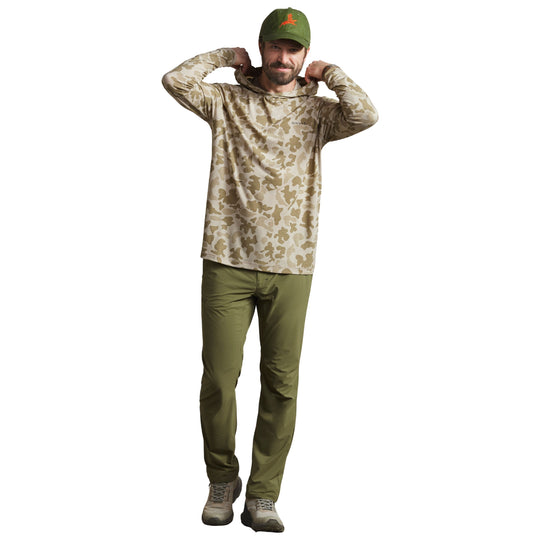 Orvis Men's Dricast Hoodie Dove Camo Image 02