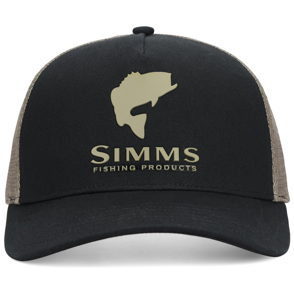 Simms Double Haul Trucker Stone Black Image 01
