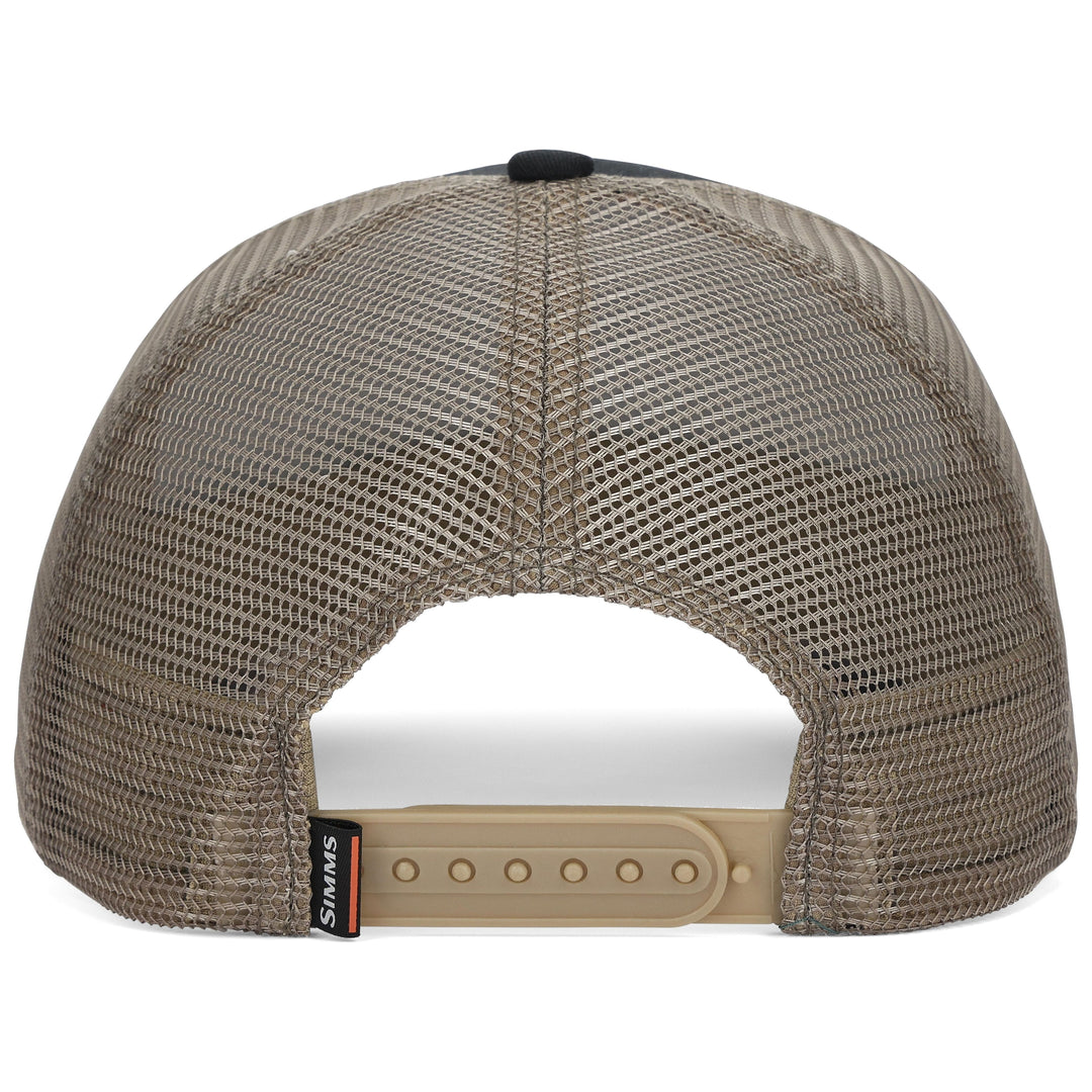 Simms Double Haul Trucker Stone Black Image 03