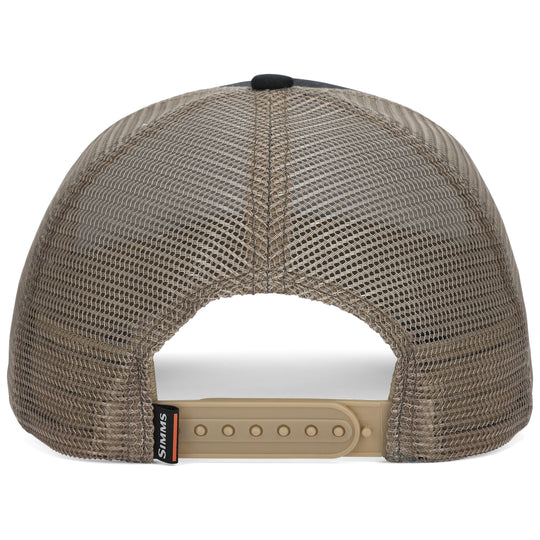 Simms Double Haul Trucker Stone Black Image 03
