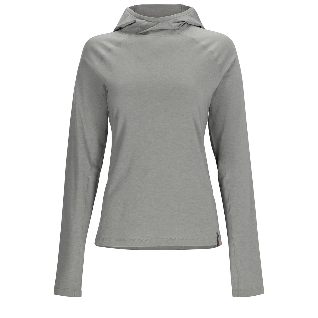 Simms Women's Glades Hoody Cinder Heather Image 01