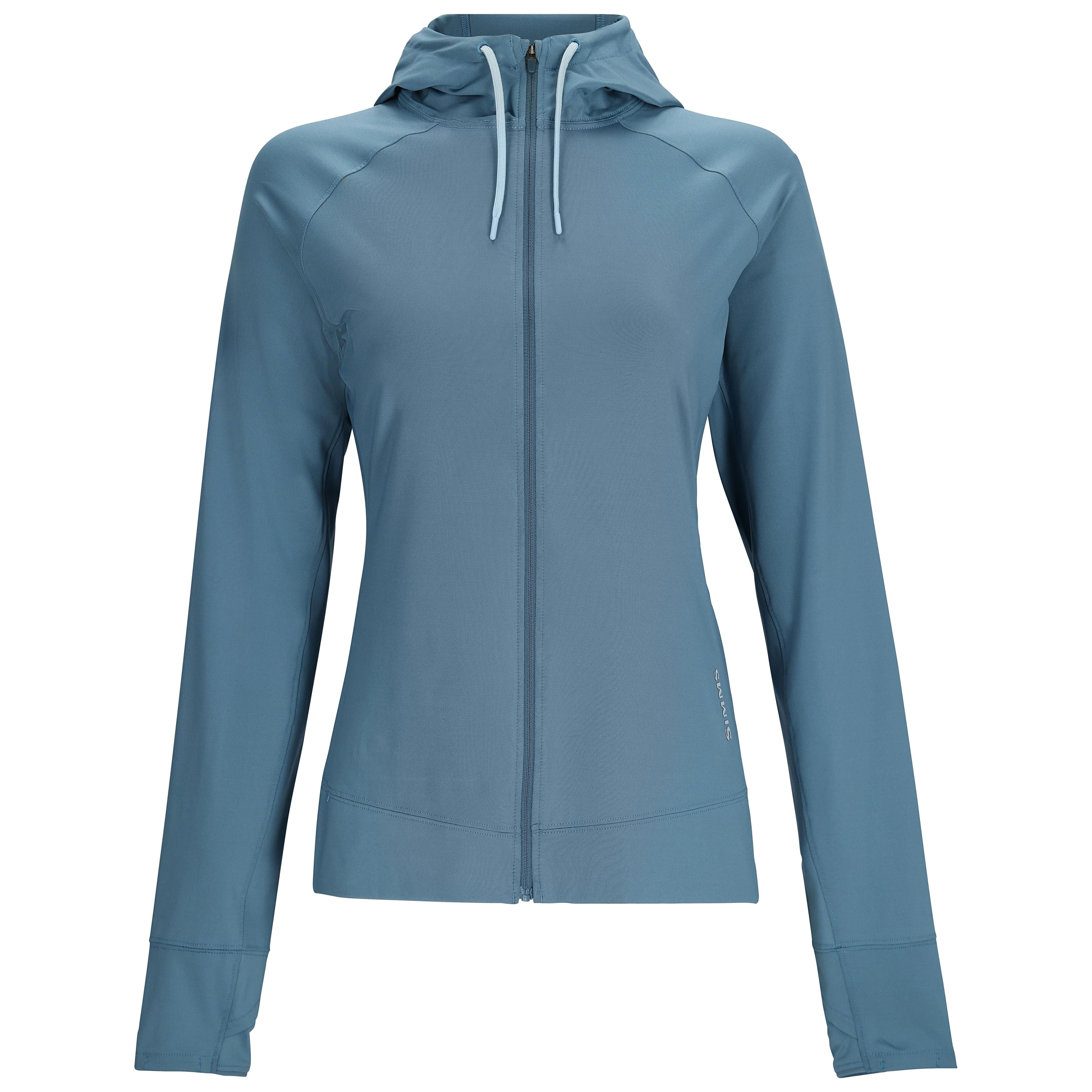 Simms Women's SolarFlex Hoody Full-Zip Neptune Image 01