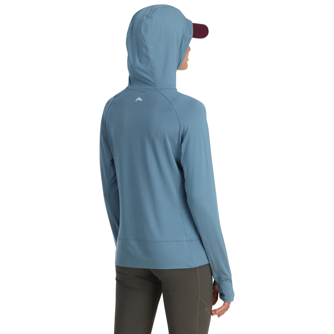 Simms Women's SolarFlex Hoody Full-Zip Neptune Image 03