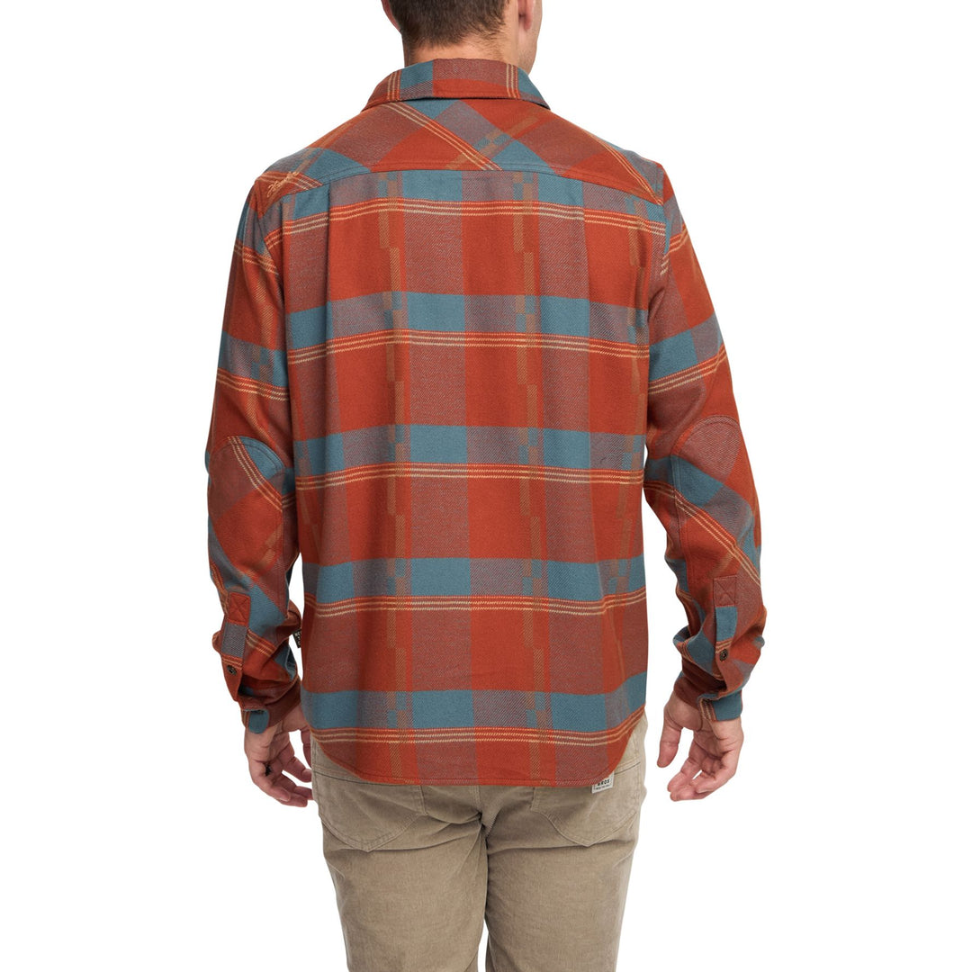 Howler Brothers Harker's Flannel Backdrop Plaid : Terracotta Image 07