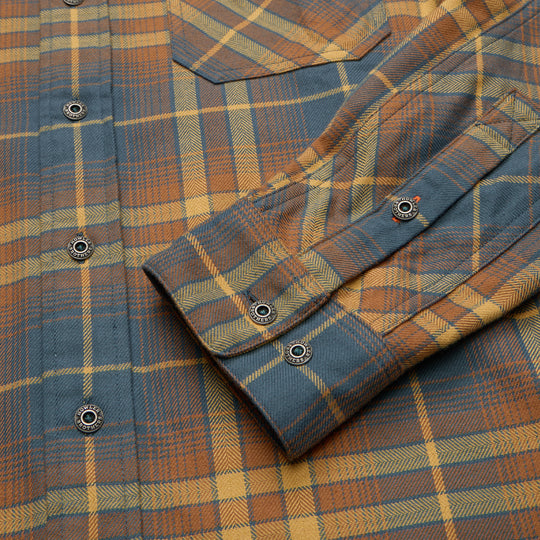 Howler Brothers Harker's Flannel Kempton Plaid : Stargazer Image 03