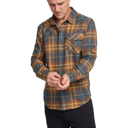 Howler Brothers Harker's Flannel Kempton Plaid : Stargazer Image 05