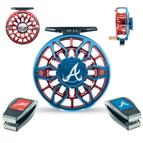 Abel Atlanta Braves Reel and Nipper Combo 5/6