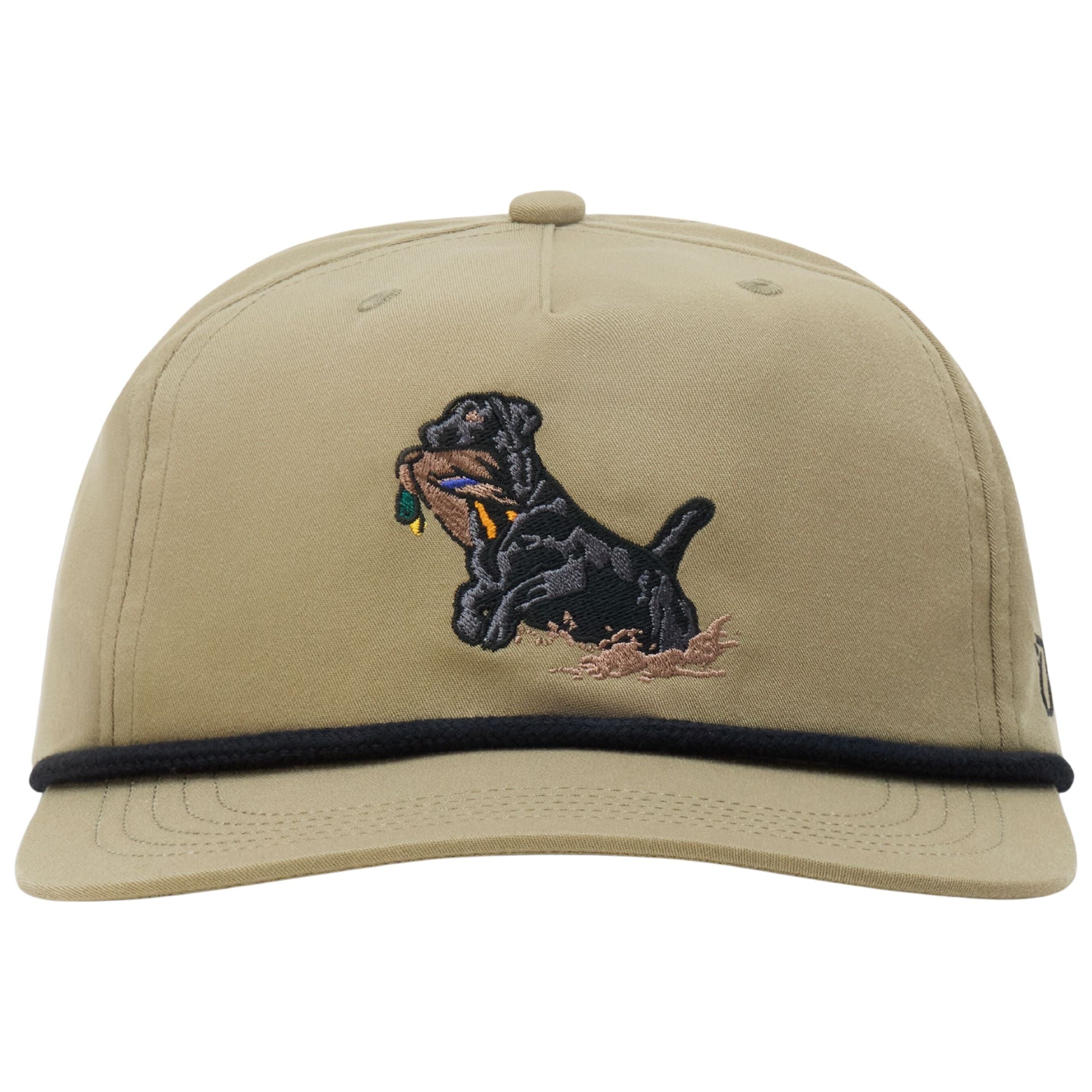 Duck Camp Black Lab Grandpa Hat Sagebrush Image 01