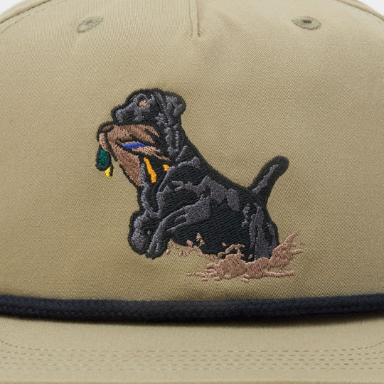 Duck Camp Black Lab Grandpa Hat Sagebrush Image 03