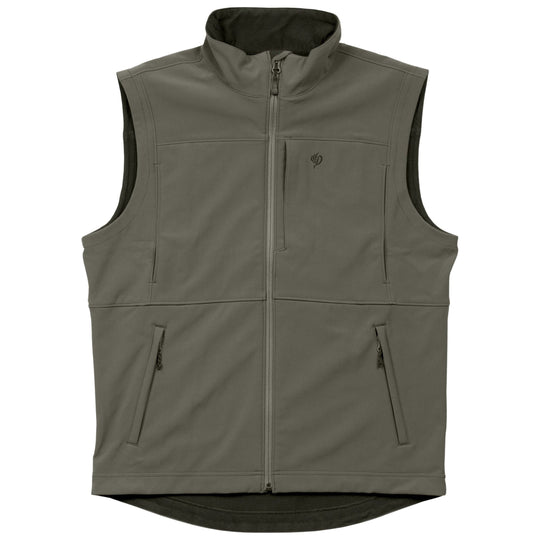 Duck Camp Men's Contact Softshell Vest Moss Image 01
