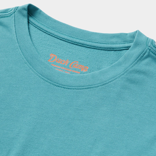Duck Camp Men's Essential drirelease Tee Storm Blue Image 04