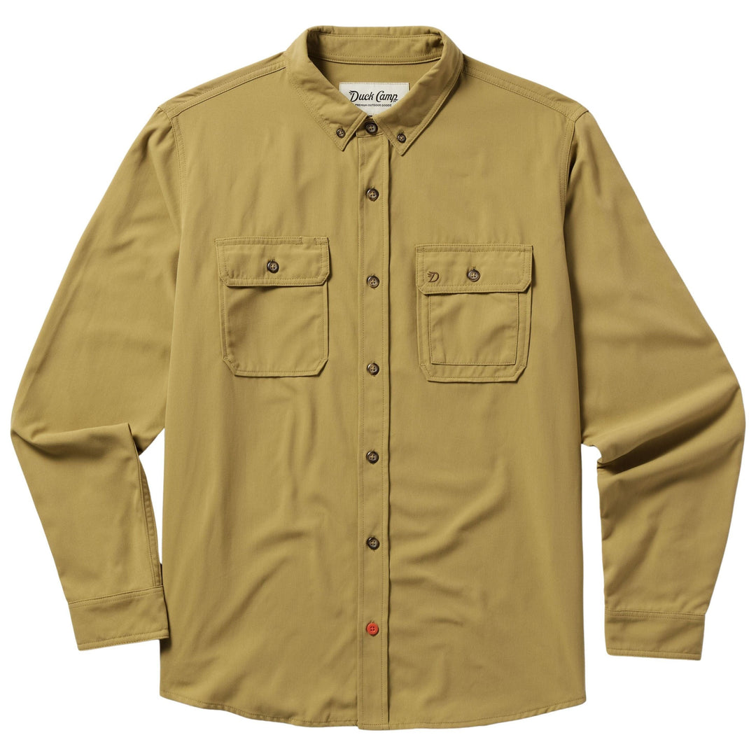 Duck Camp Men's Field Shirt Wheat Image 01