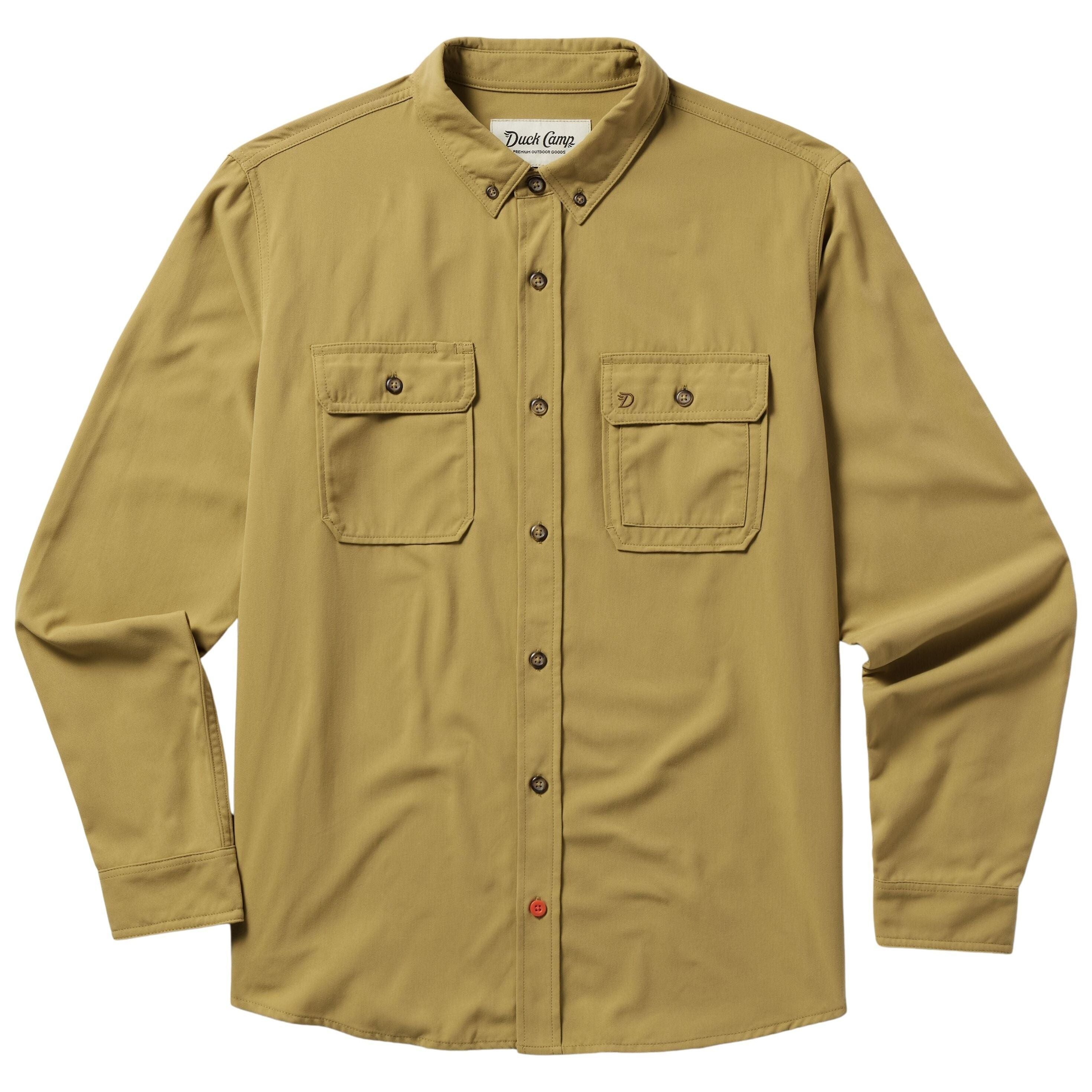 Duck Camp Men's Field Shirt Wheat Image 01