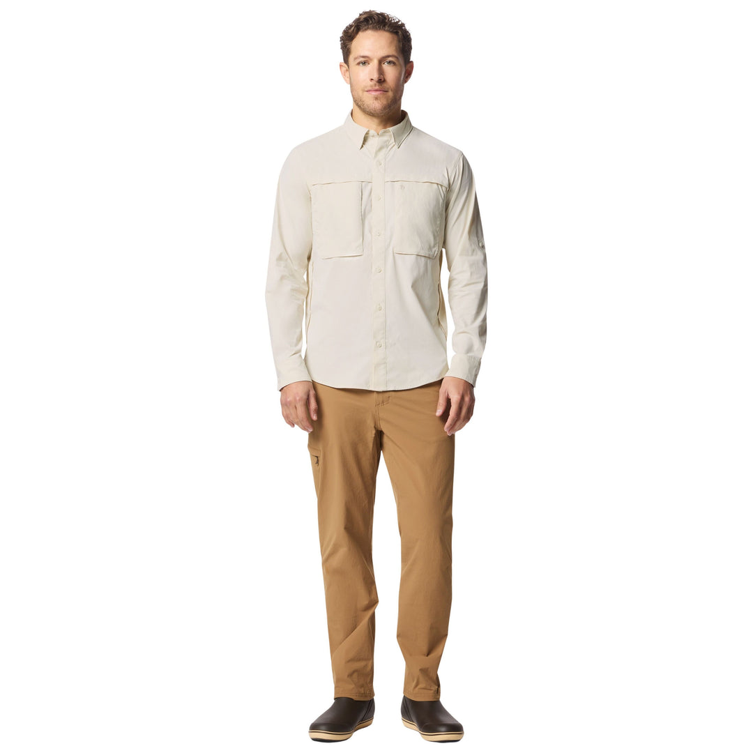 Duck Camp Men's Lightweight Fishing Shirt Long Sleeve Birch Image 02