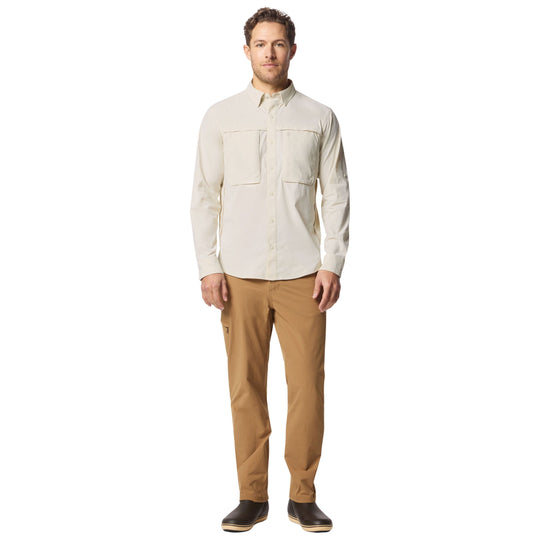 Duck Camp Men's Lightweight Fishing Shirt Long Sleeve Birch Image 02