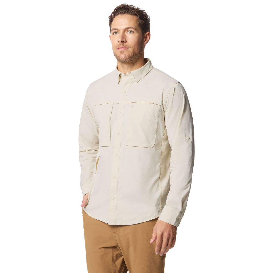 Duck Camp Men's Lightweight Fishing Shirt Long Sleeve Birch Image 04